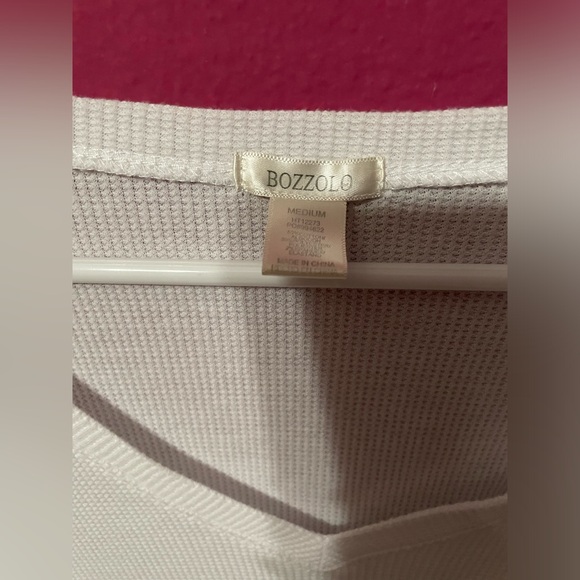 Bozzolo Thermal Long Sleeve Crop Top - Picture 2 of 4